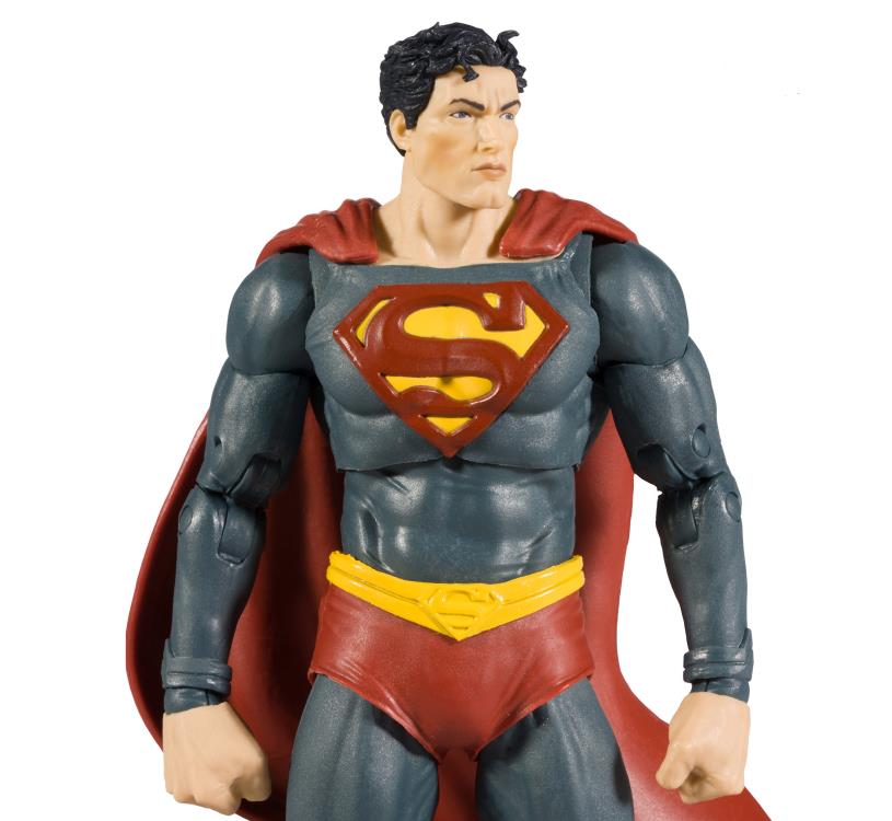 Mcfarlane DC Multiverse : Black Adam Page Punchers - Superman (with Comic)