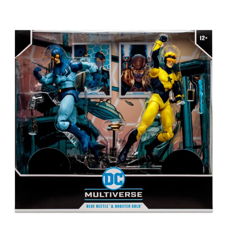 Mcfarlane DC Multiverse: Booster Gold & Blue Beetle Action Two-Pack