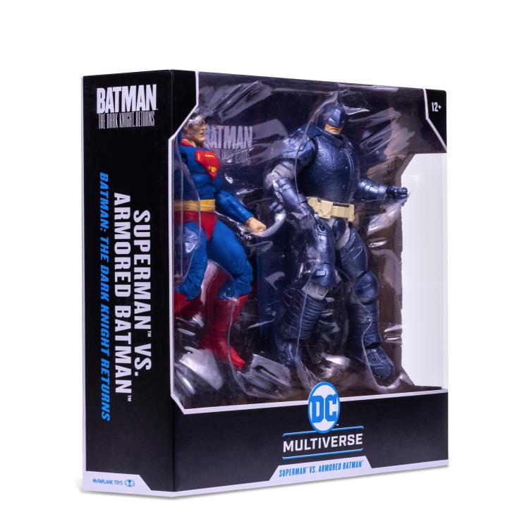 McFarlane Toys DC Multiverse - Batman: The Dark Knight Returns - Superman vs. Armored Batman Two-Pack