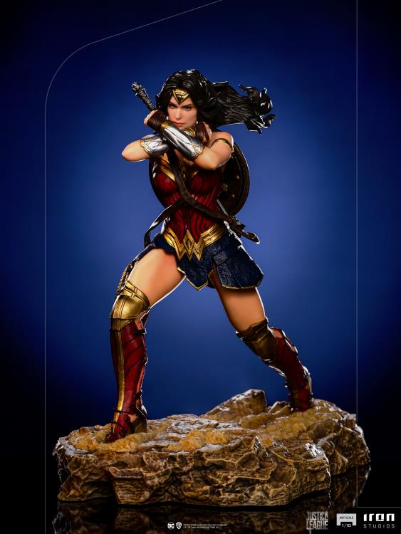 Iron Studios Zack Snyder's Justice League Wonder Woman 1/10 Art Scale Limited Edition Statue