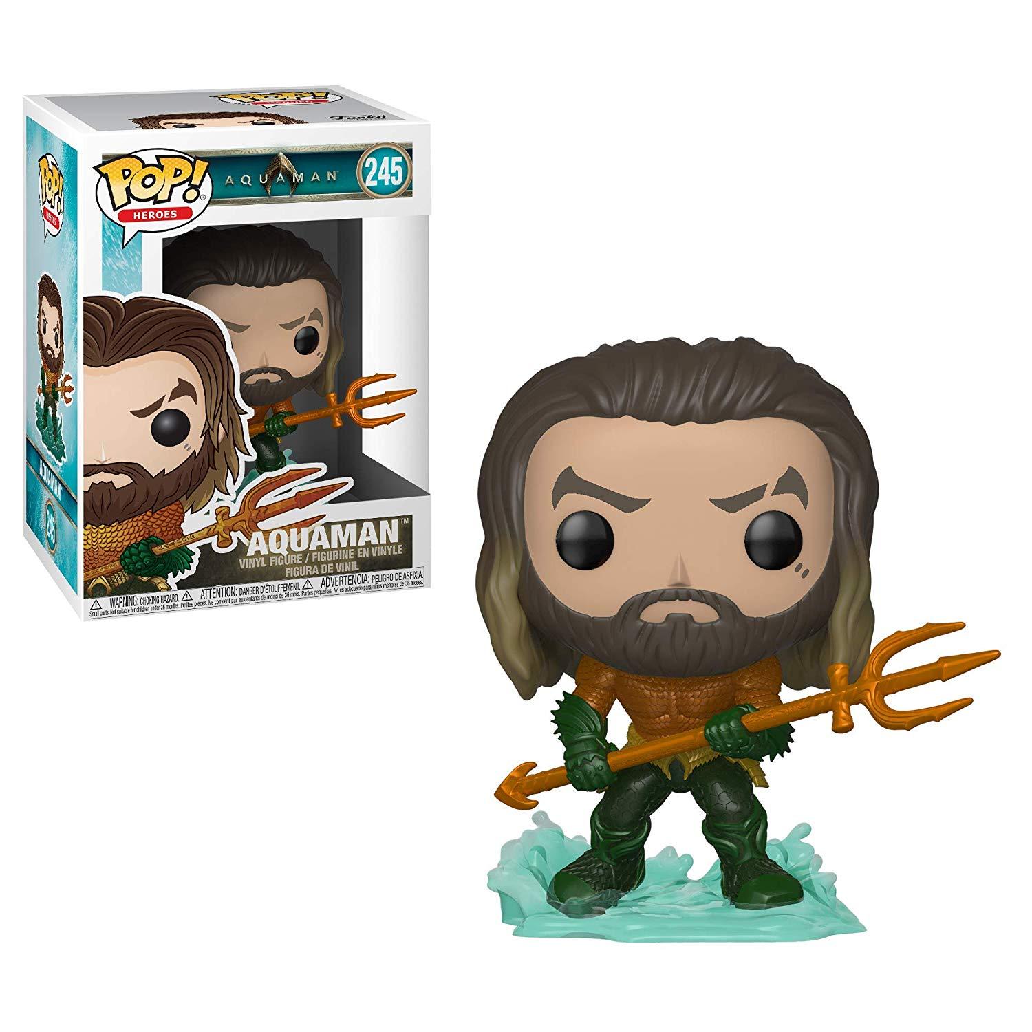 Funko POP! Heroes: Aquaman - Arthur Curry in Hero Suit - Nerd Arena
