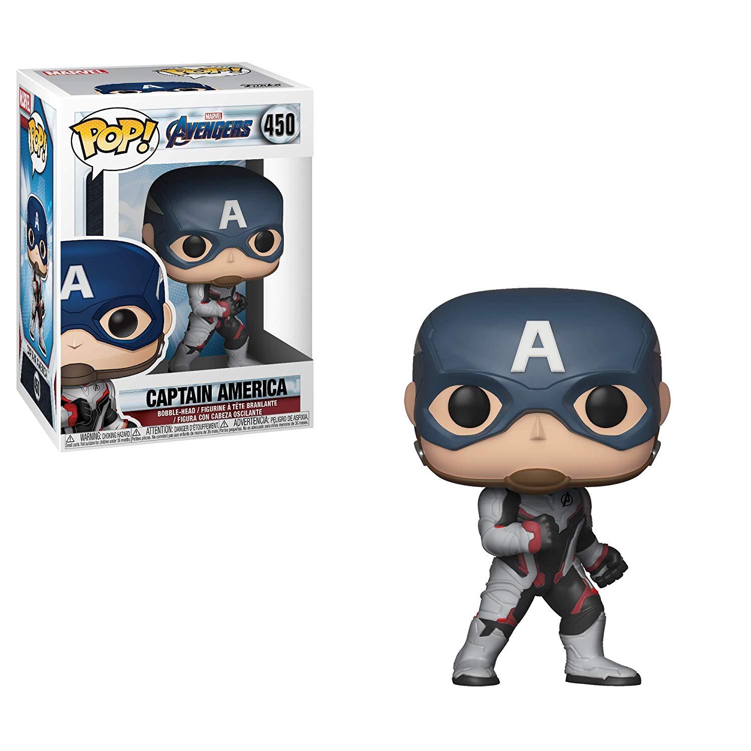 Funko POP! Marvel: Avengers Endgame - Captain America - Nerd Arena