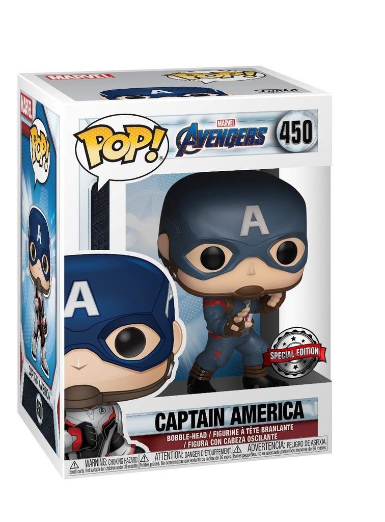 Funko POP! Marvel: Avengers Endgame - Captain America (Hot Topic Exclusive) - Nerd Arena