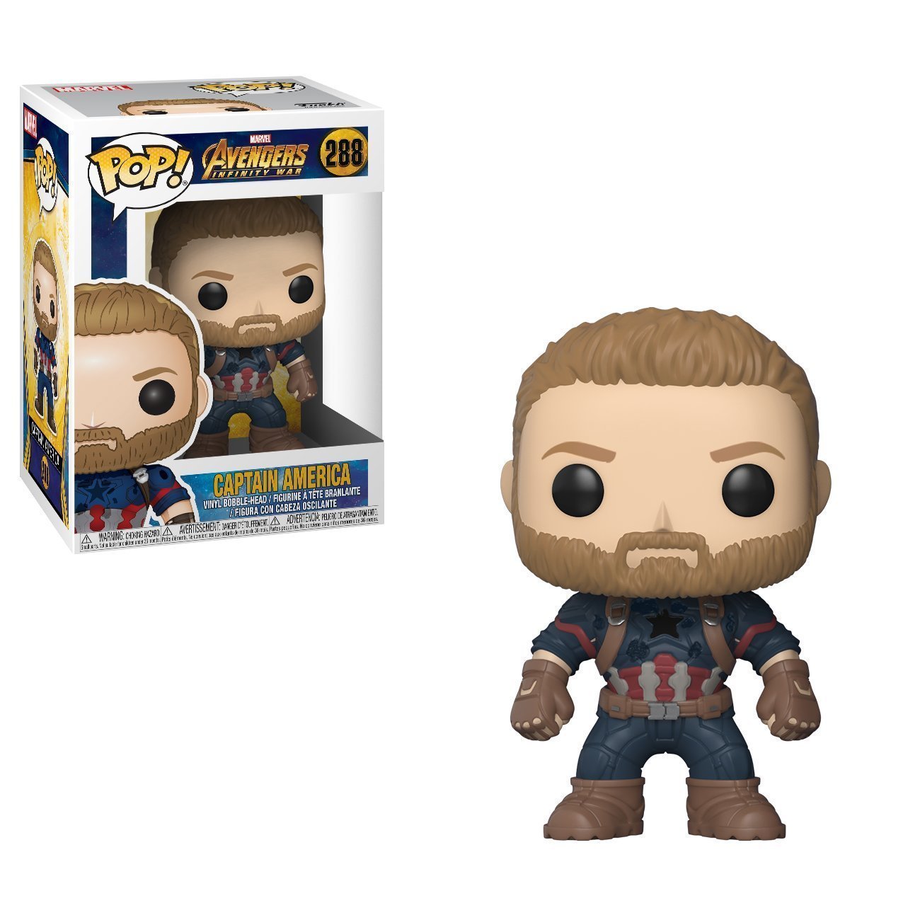 Funko Pop! Marvel: Avengers Infinity War-Captain America - Nerd Arena