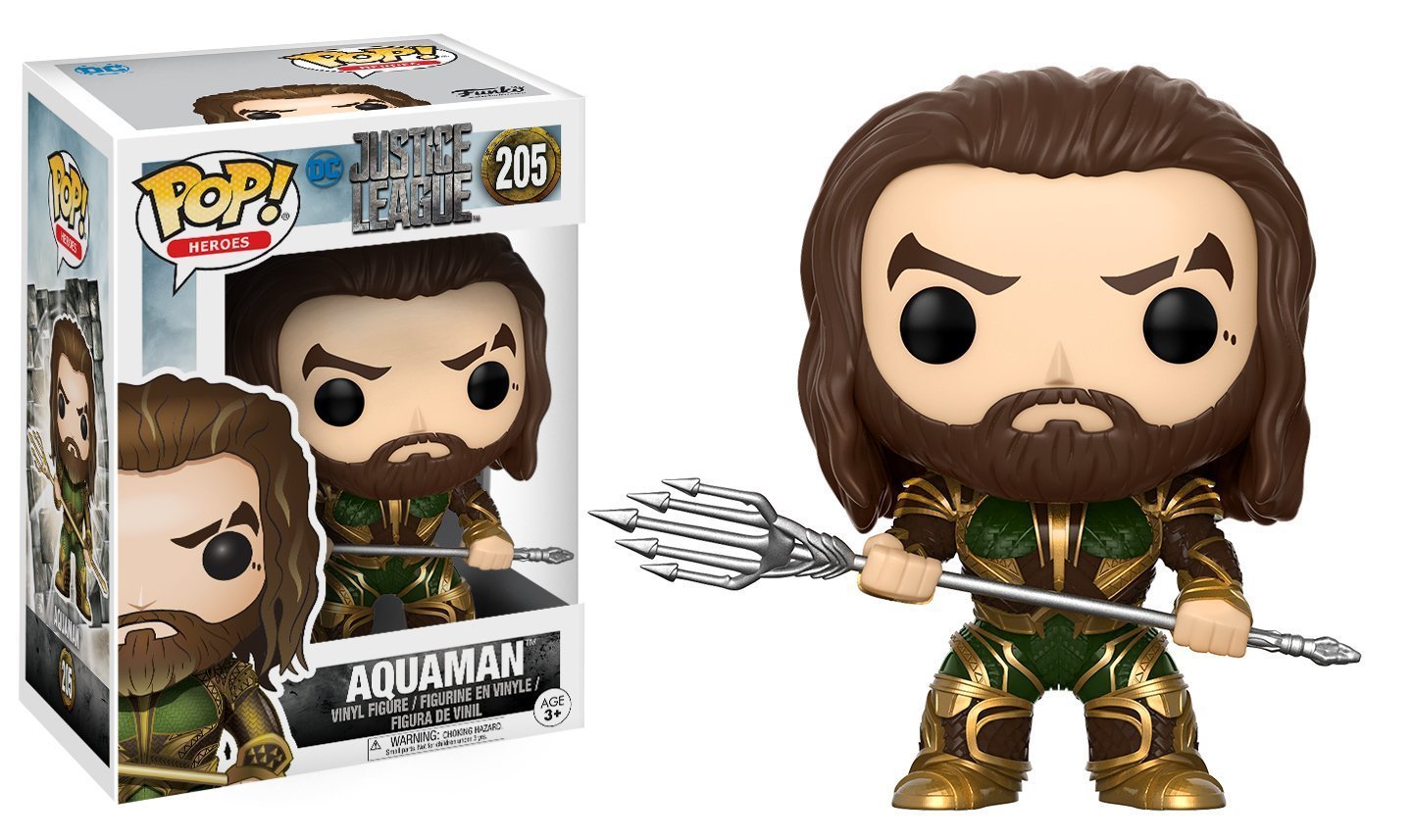 Funko POP! Movies: DC Justice League Aquaman Toy Figure - Nerd Arena