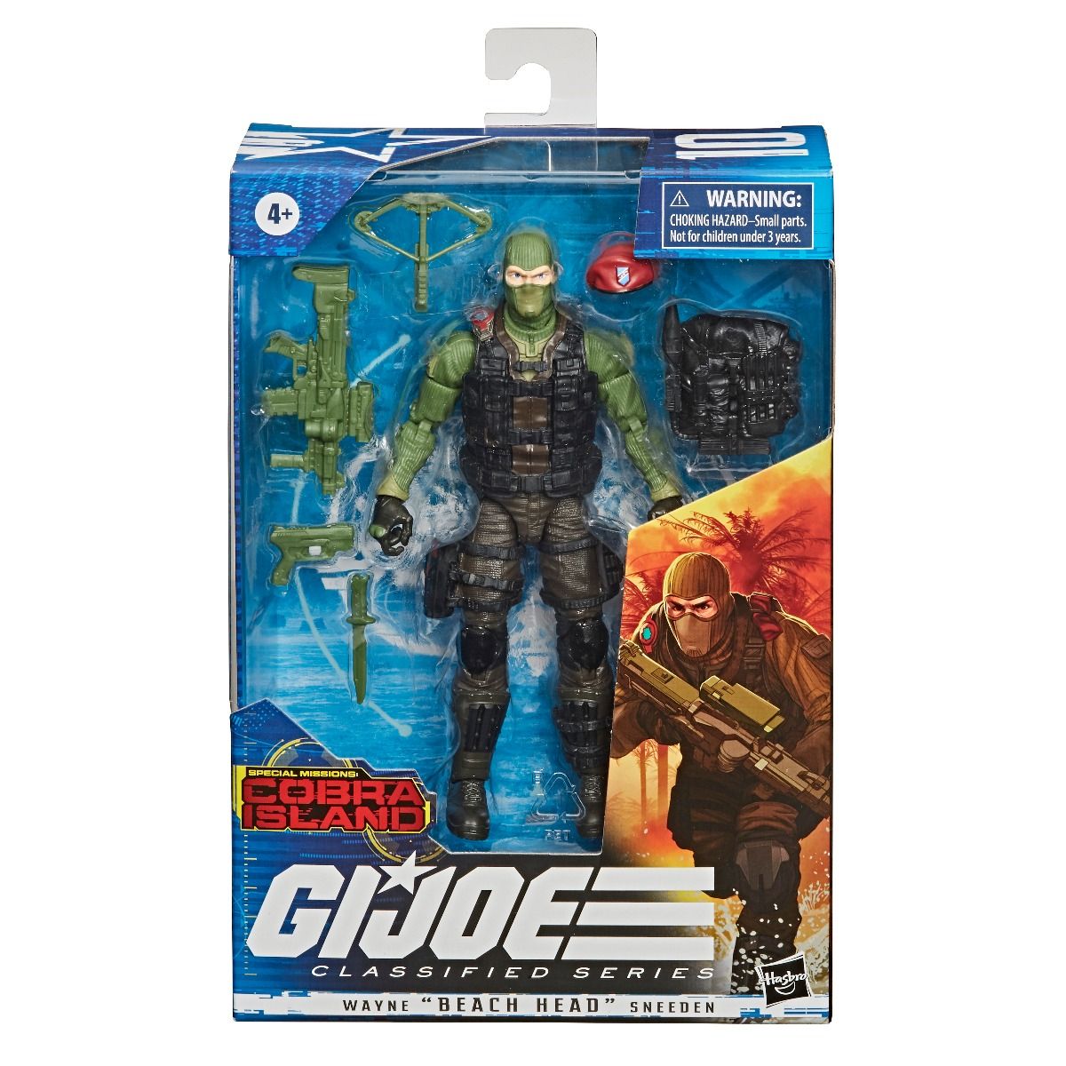 Hasbro G.I. Joe Classified Series Wayne "Beach Head" Sneeden Action Figure