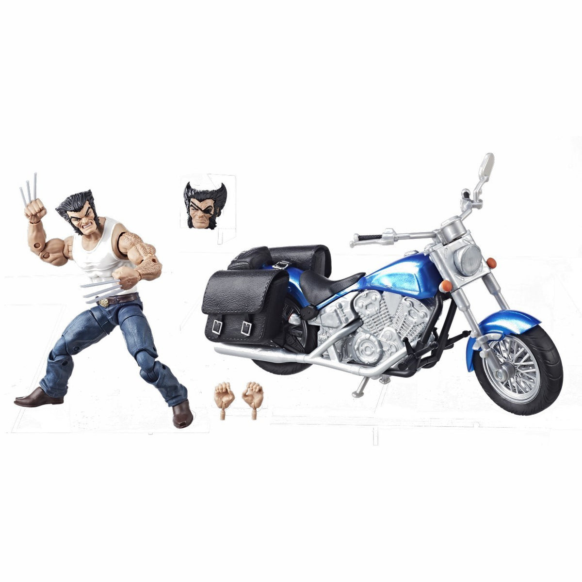 Hasbro Marvel Legends Series 6-inch Wolverine and Motorcycle - Nerd Arena