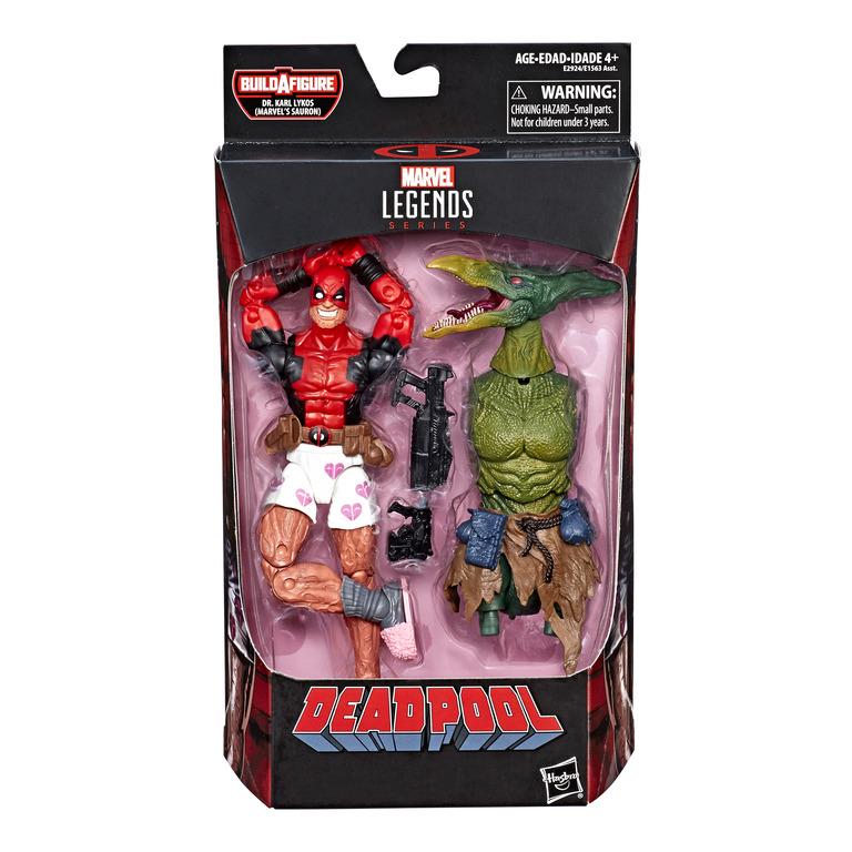 Hasbro Marvel Legends Series Sauron BAF 6-inch Deadpool (Heart-shaped Boxers) - Nerd Arena