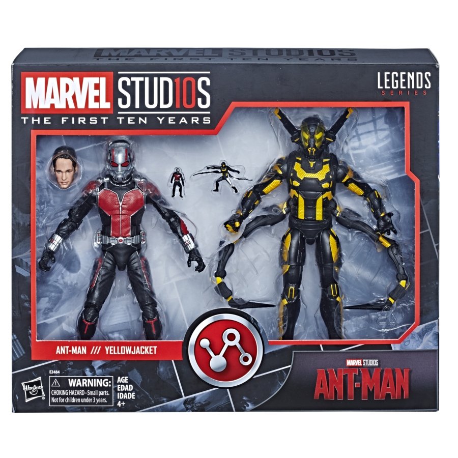 Hasbro Marvel Studios: The First Ten Years Ant-Man Ant-Man and Yellow-Jacket Action Figure 2-pack - Nerd Arena