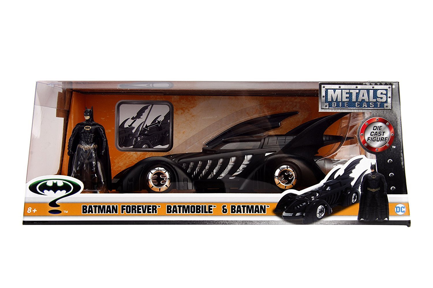 Jada 1:24 Scale 1995 Batman Forever Batmobile - Nerd Arena