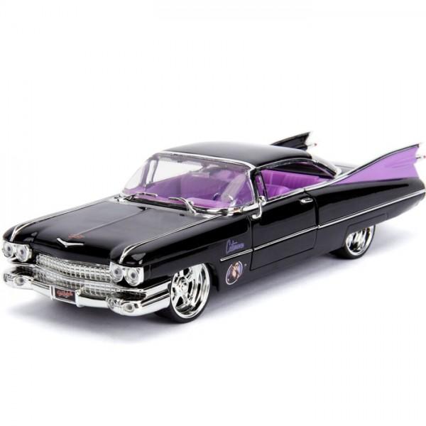 Jada 1:24 Scale DC Bombshell 1959 Cadillac w/ Catwoman Figure - Nerd Arena