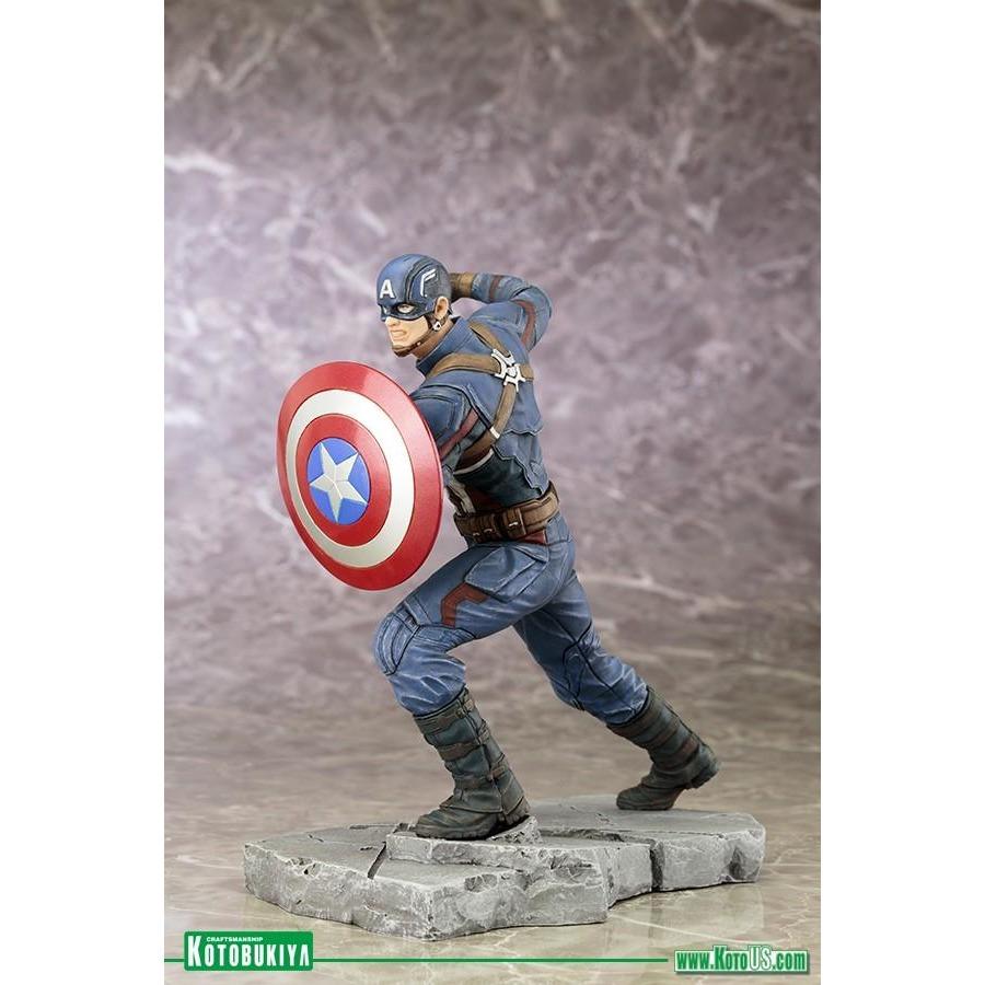 Kotobukiya CAPTAIN AMERICA: CIVIL WAR MOVIE CAPTAIN AMERICA ARTFX+ - Nerd Arena