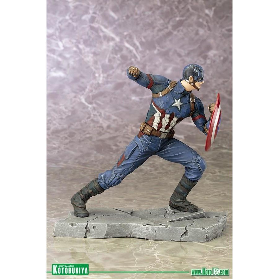 Kotobukiya CAPTAIN AMERICA: CIVIL WAR MOVIE CAPTAIN AMERICA ARTFX+ - Nerd Arena