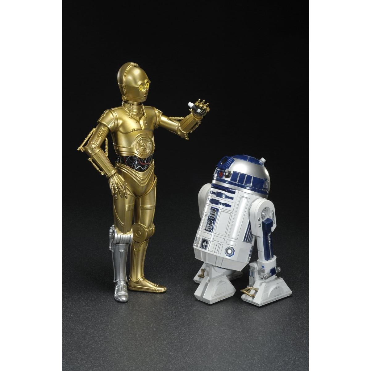 Kotobukiya Star Wars: C-3PO And R2-D2 ArtFX+ Statue Two-pack - Nerd Arena