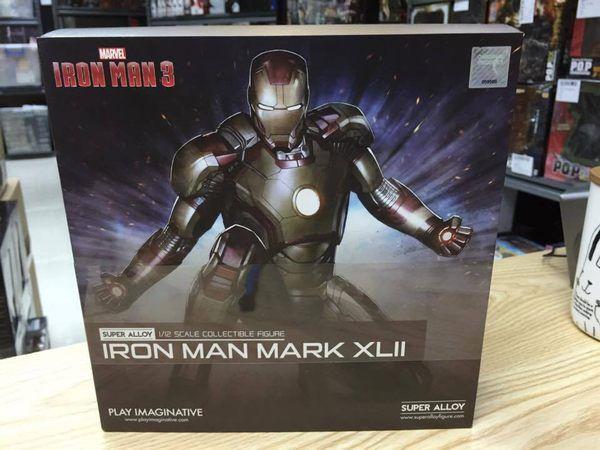 MARK 42 XLII 1/12 Iron Man Play Imaginative Super Alloy Diecast Action Figure - Nerd Arena