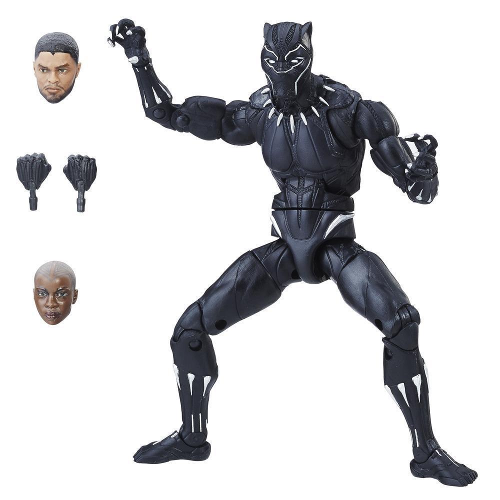 Marvel: Legends Series Black Panther Collectible Kids Toy Action Figure for  Boys and Girls Ages 4 5 6 7 8 and Up (6) 