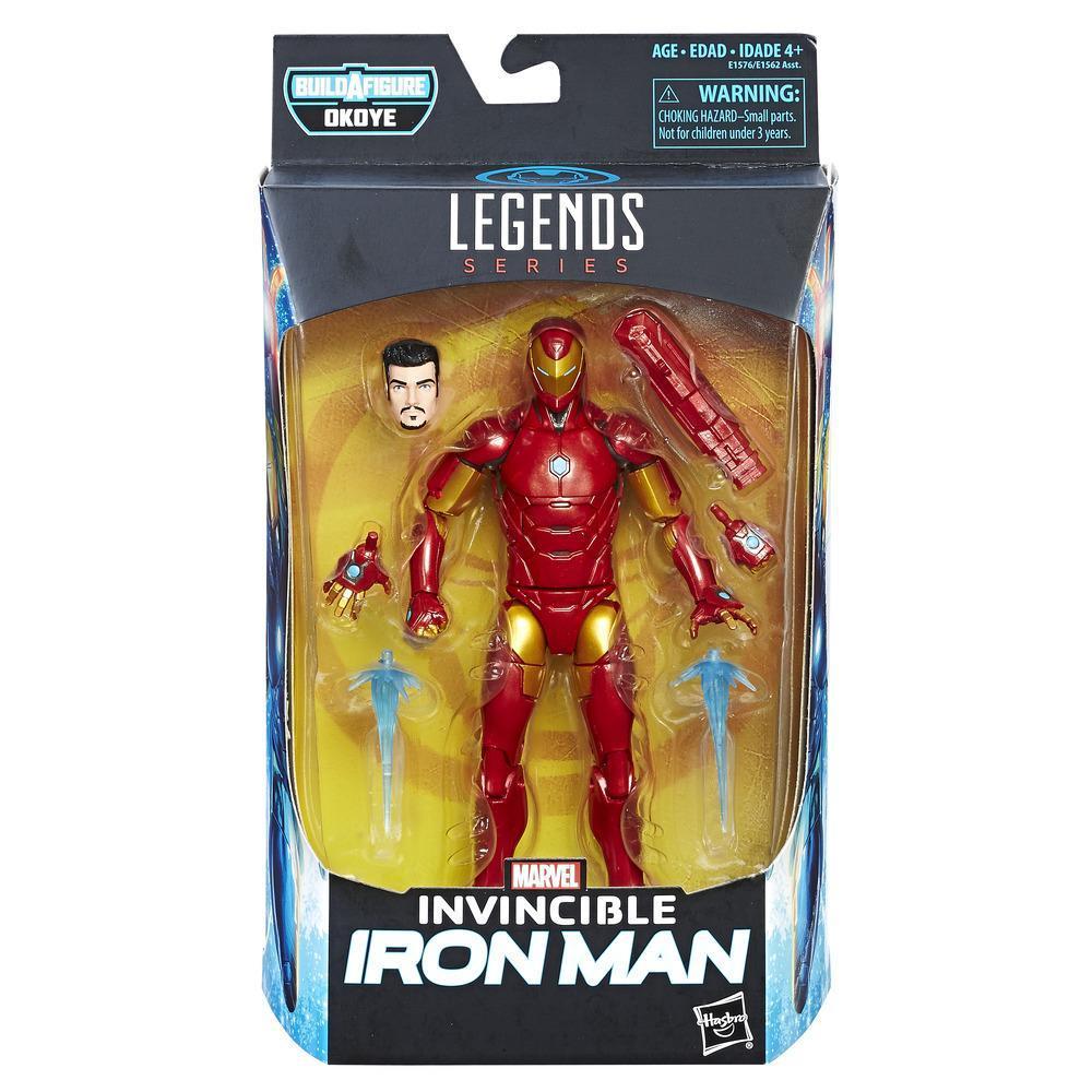 MARVEL BLACK PANTHER 6-INCH LEGENDS SERIES IRON MAN - Nerd Arena