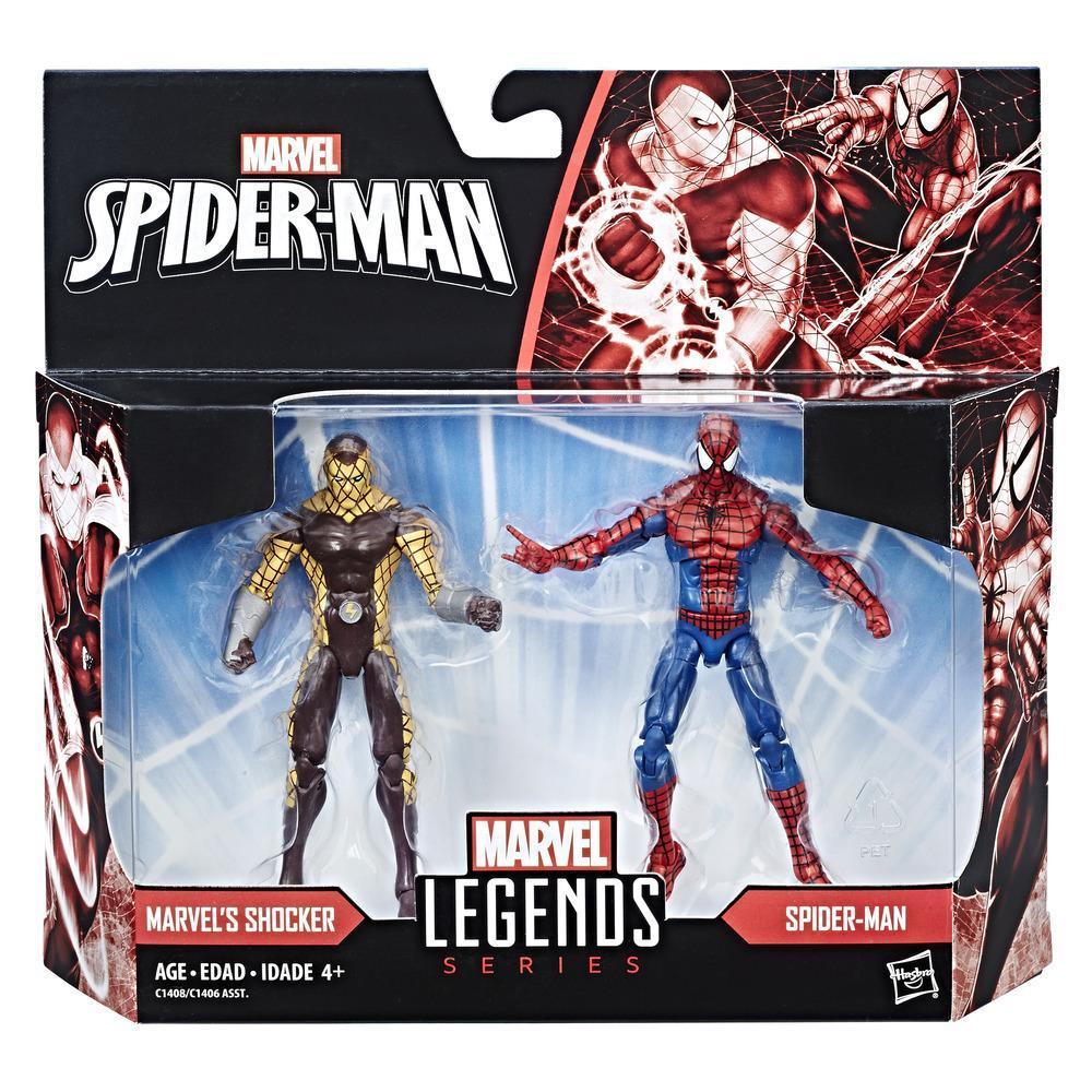 MARVEL LEGENDS SPIDER-MAN SPIDER-MAN & MARVEL’S SHOCKER 2-PACK - Nerd Arena