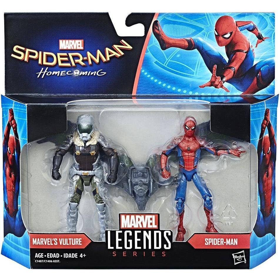 MARVEL LEGENDS SPIDER-MAN SPIDER-MAN & MARVEL’S VULTURE 2-PACK - Nerd Arena