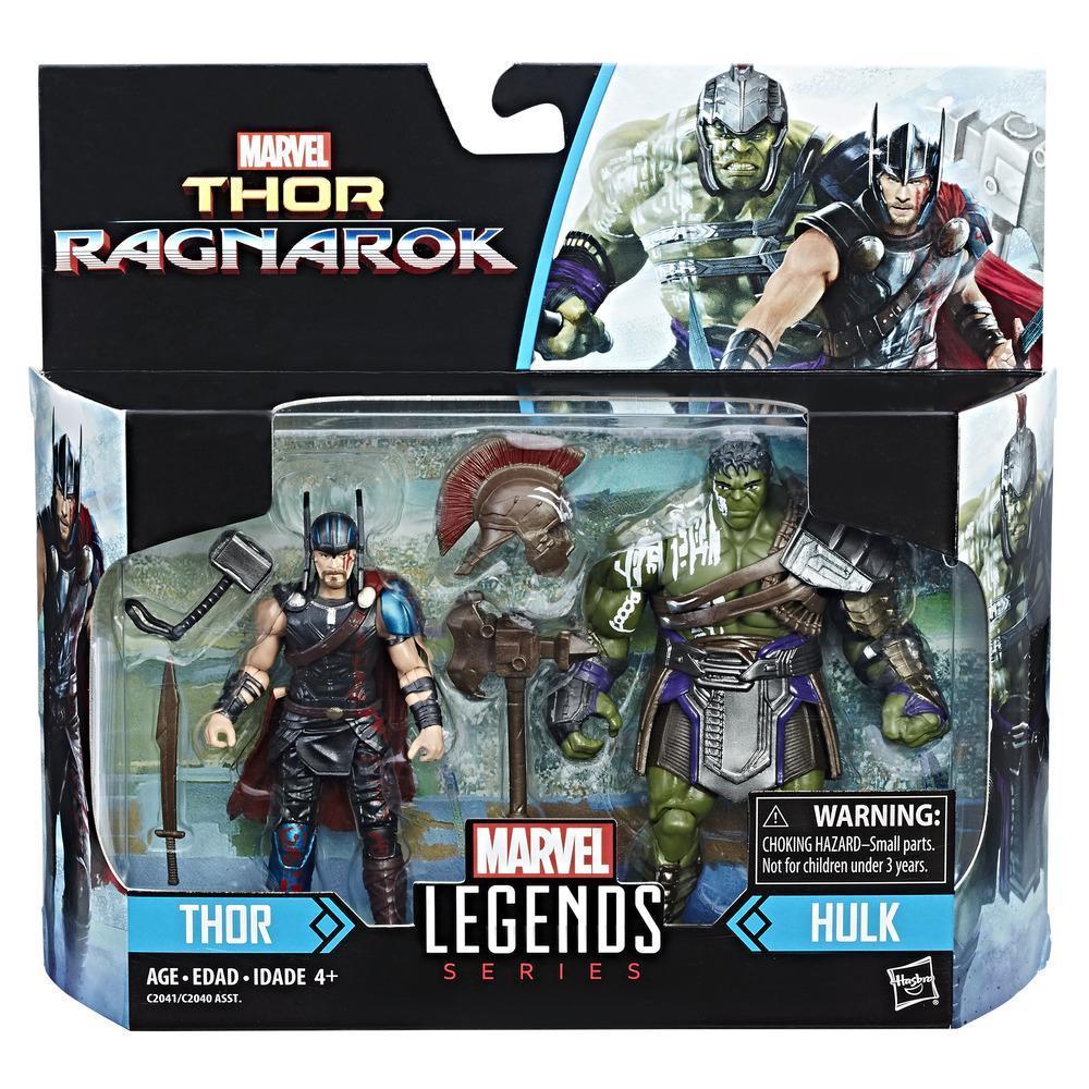 Hasbro MARVEL LEGENDS THOR: RAGNAROK THOR HULK 2-PACK AF