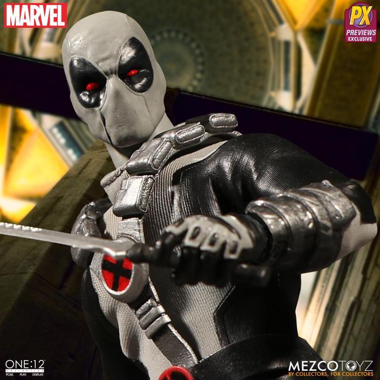 Mezco Marvel One:12 Collective Deadpool (X-Force) PX Previews Exclusive - Nerd Arena