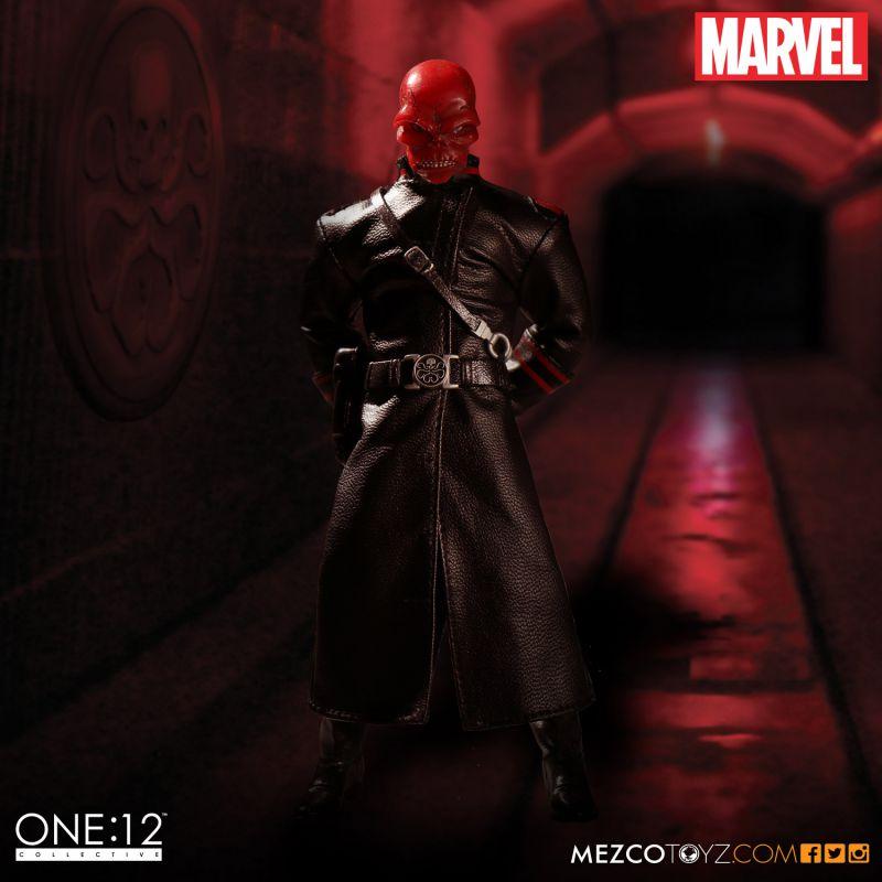 Mezco Marvel One:12 Collective Red Skull Action Figure - Nerd Arena
