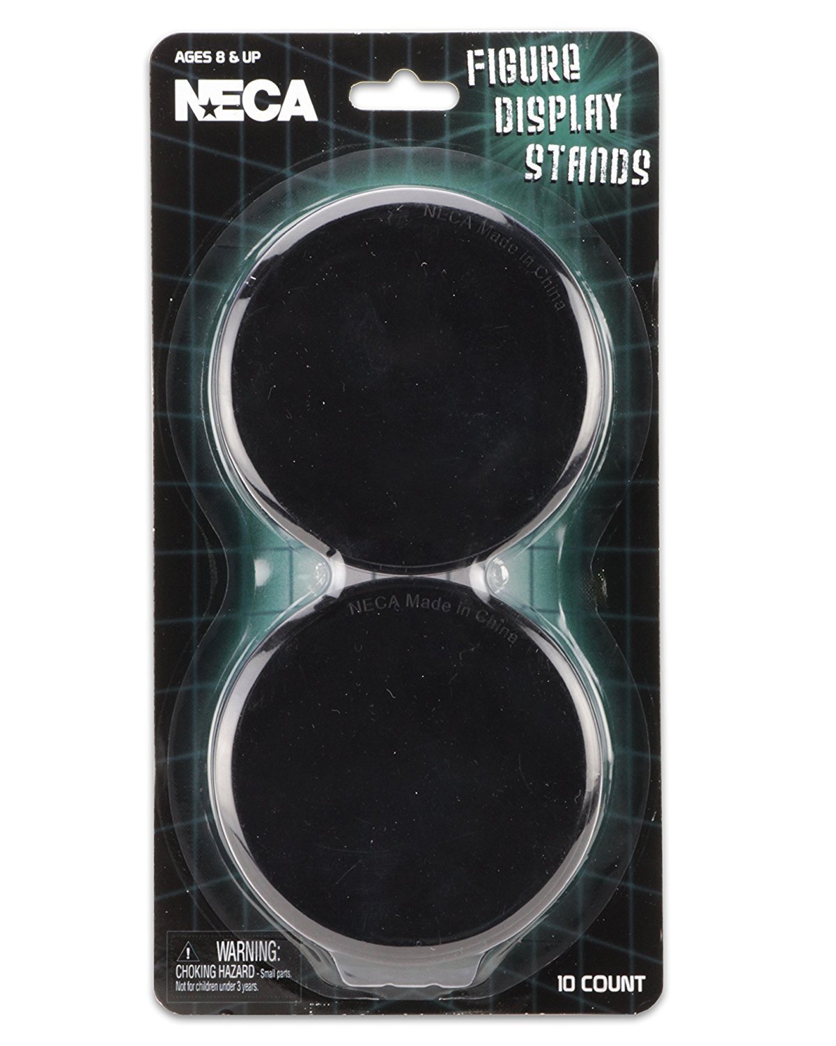 NECA - Action Figure Display Stands, Black (Set of 10 in Blister) - Nerd Arena