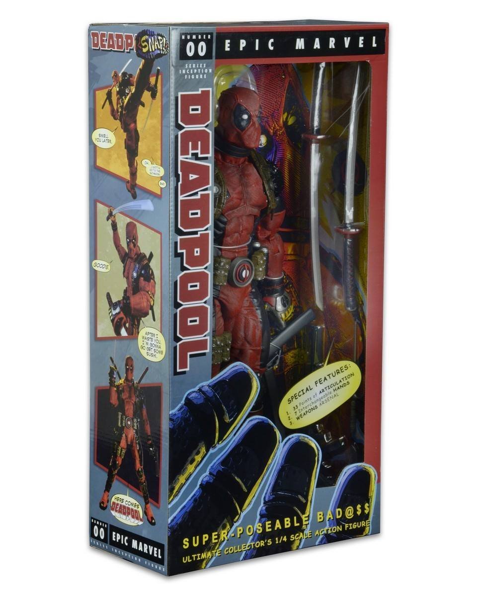 NECA Marvel Classics Deadpool 1/4 Scale Action Figure - Nerd Arena