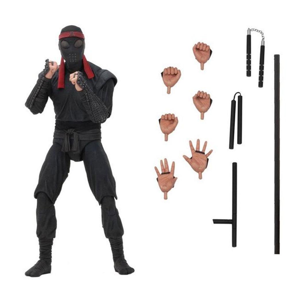 NECA Teenage Mutant Ninja Turtles Foot Soldier (Melee Weapons) Action Figure