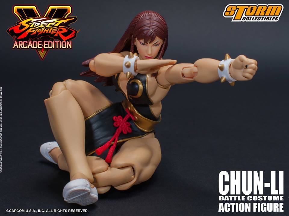 Storm Collectibles Street Fighter V Chun-Li (Arcade Edition) NYCC 2018 Exclusive Figure - Nerd Arena