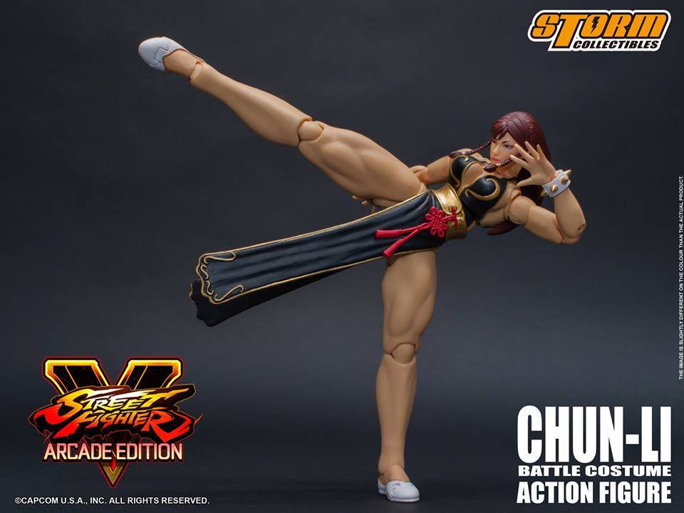 Storm Collectibles Street Fighter V Chun-Li (Arcade Edition) NYCC 2018 Exclusive Figure - Nerd Arena
