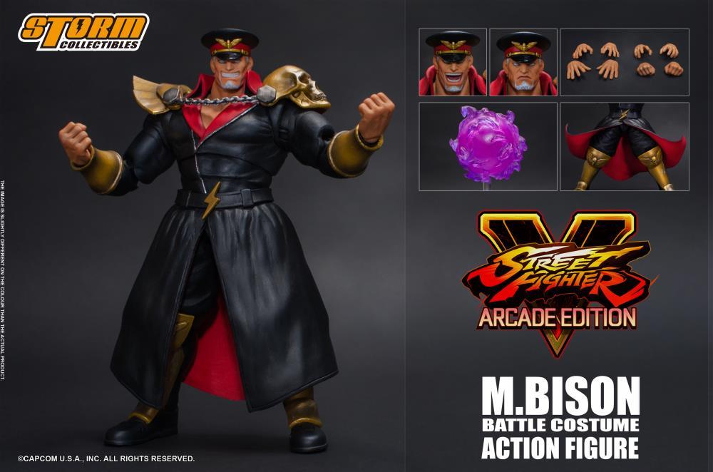 Storm Collectibles Street Fighter V M. Bison (Arcade Edition) Figure - Nerd Arena