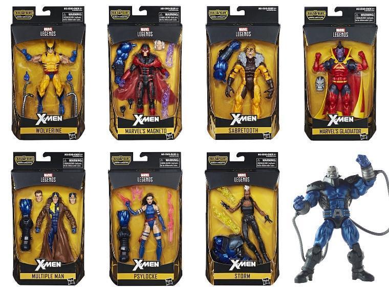 X-Men Marvel Legends Wave 3 Set of 7 (Apocalypse BAF) - Nerd Arena