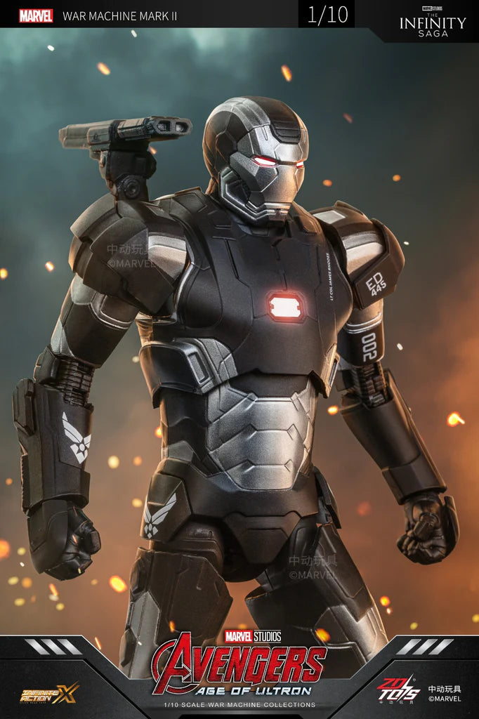 ZD Toys Age Of Ultron: War Machine Mark II (2) Action Figure (No Light Up Function)