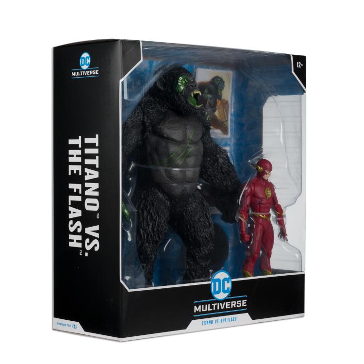 Mcfarlane DC Multiverse: Titano vs. The Flash Action Figure Two-Pack