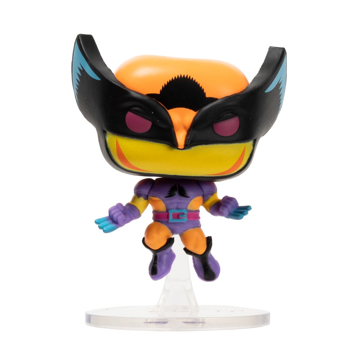 Funko Pop! X-Men : Sentinel with Wolverine Jumbo 10-Inch Previews Exclusive (Chase Blacklight)