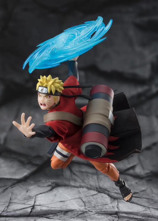 Bandai S.H.Figuarts: Naruto Shippuden - Naruto Uzumaki (Sage Mode Savior of Konoha) Exclusive Action Figure