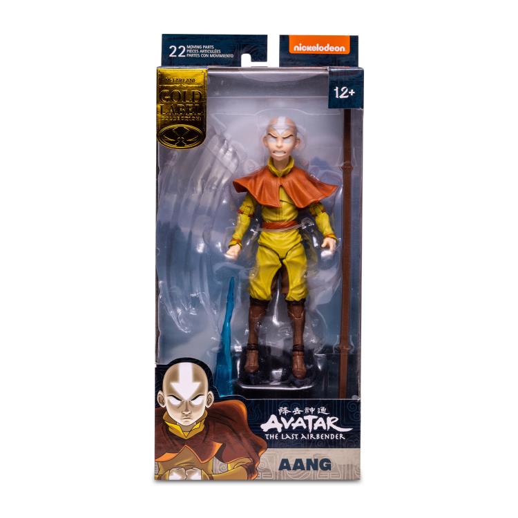 Mcfarlane Avatar: The Last Airbender Gold Label Aang (Avatar State) Action Figure