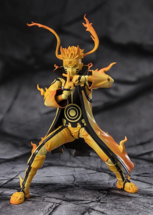 S.H.Figuarts Naruto: Shippuden S.H.Figuarts Naruto Uzumaki (Kurama Link Mode Ver.) (Courageous Strength That Binds) Exclusive Action Figure