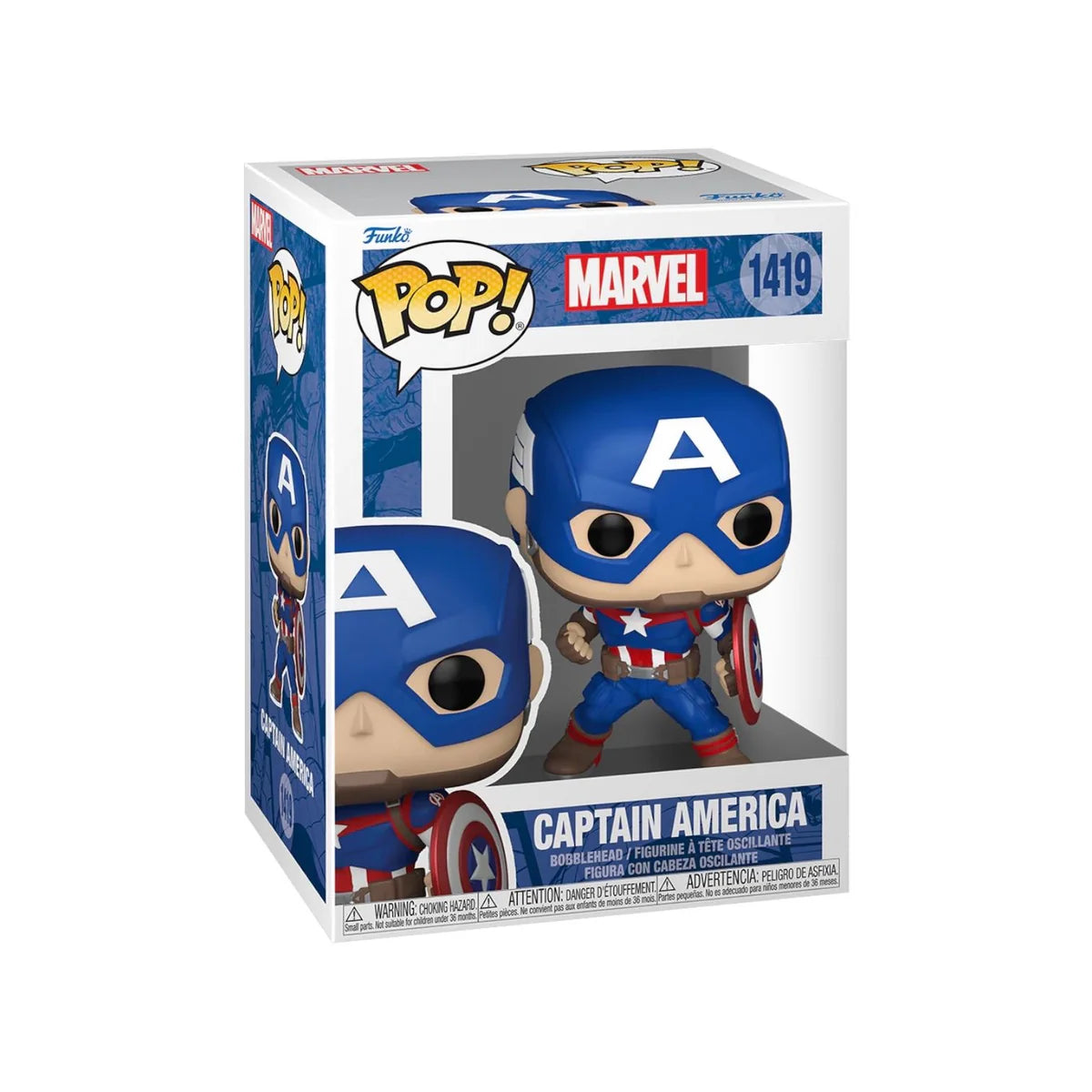 Funko POP! Marvel: Captain America (Classic) #1419