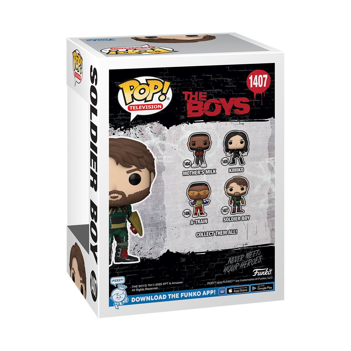 Funko POP! The Boys - Soldier Boy #1407