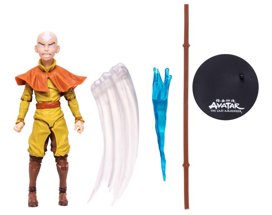 Mcfarlane Avatar: The Last Airbender Gold Label Aang (Avatar State) Action Figure