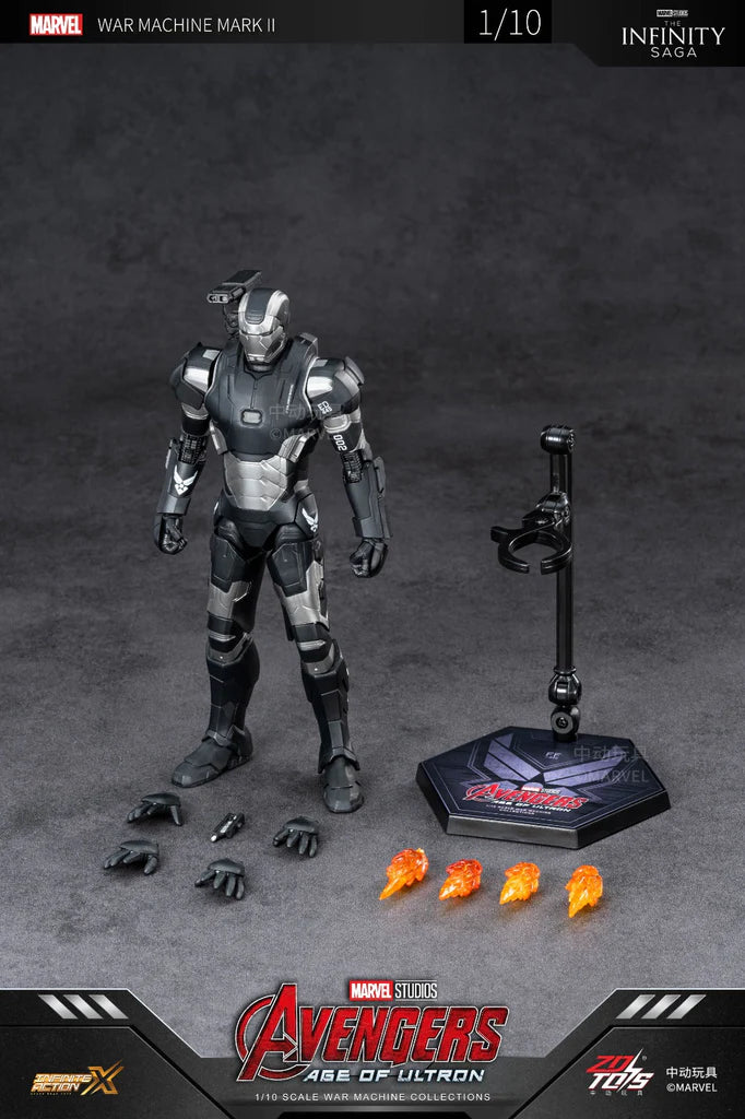 ZD Toys Age Of Ultron: War Machine Mark II (2) Action Figure (No Light Up Function)