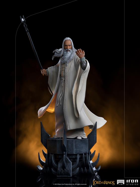 Iron Studios: The Lord of the Rings Battle Diorama Series - Saruman 1/10 Art Scale Limited Edition Statue