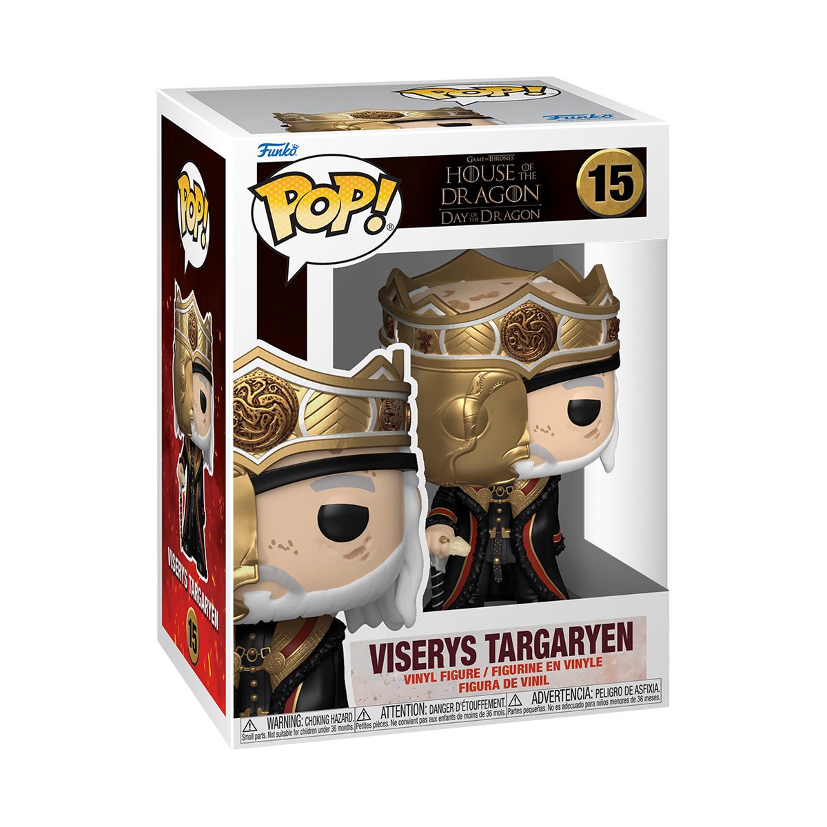 Funko POP! House of the Dragon - Viserys Targaryen with Mask #15