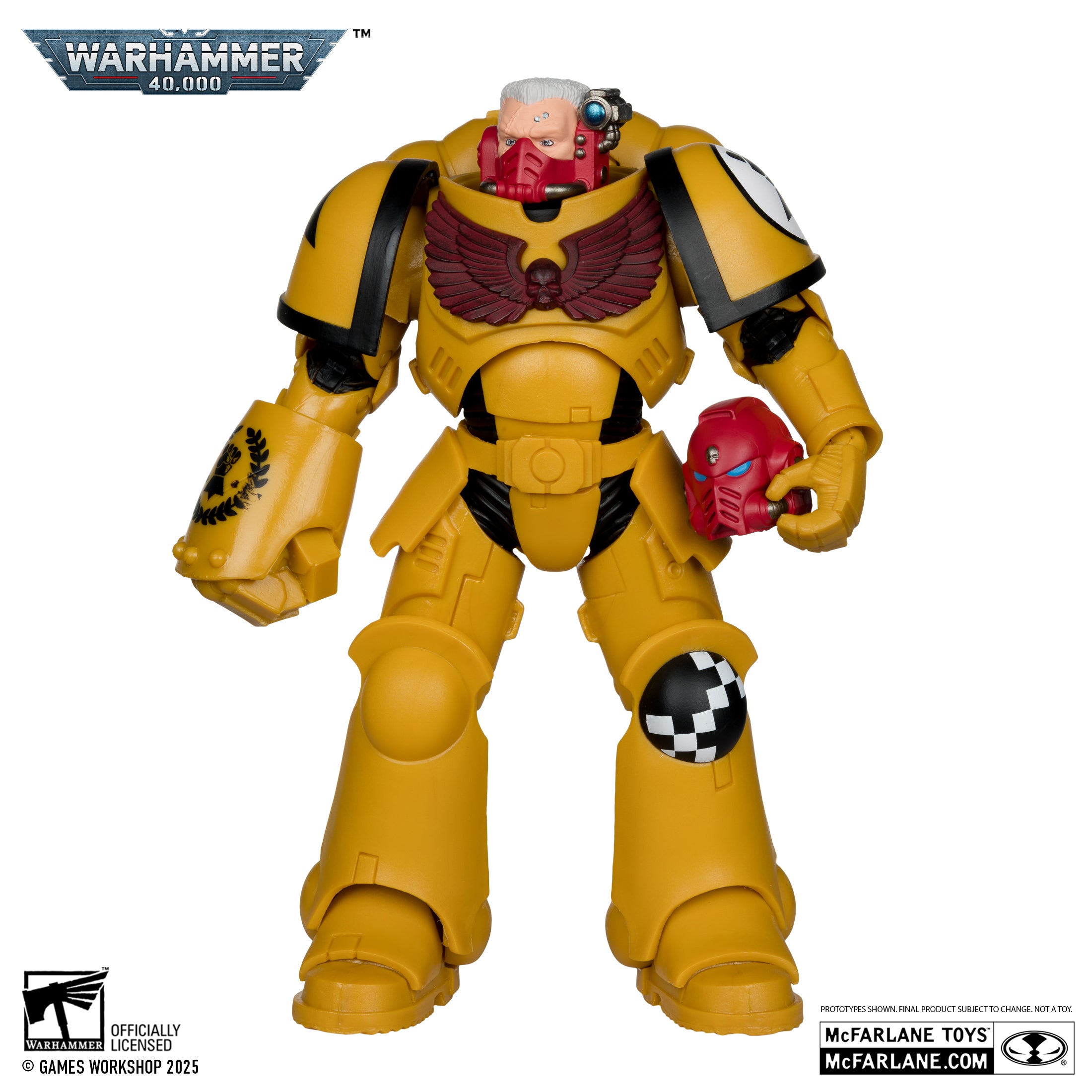 McFarlane Warhammer 40,000: Intercessor Sergeant (Imperial Fist) Gold Label Figure Action Figure