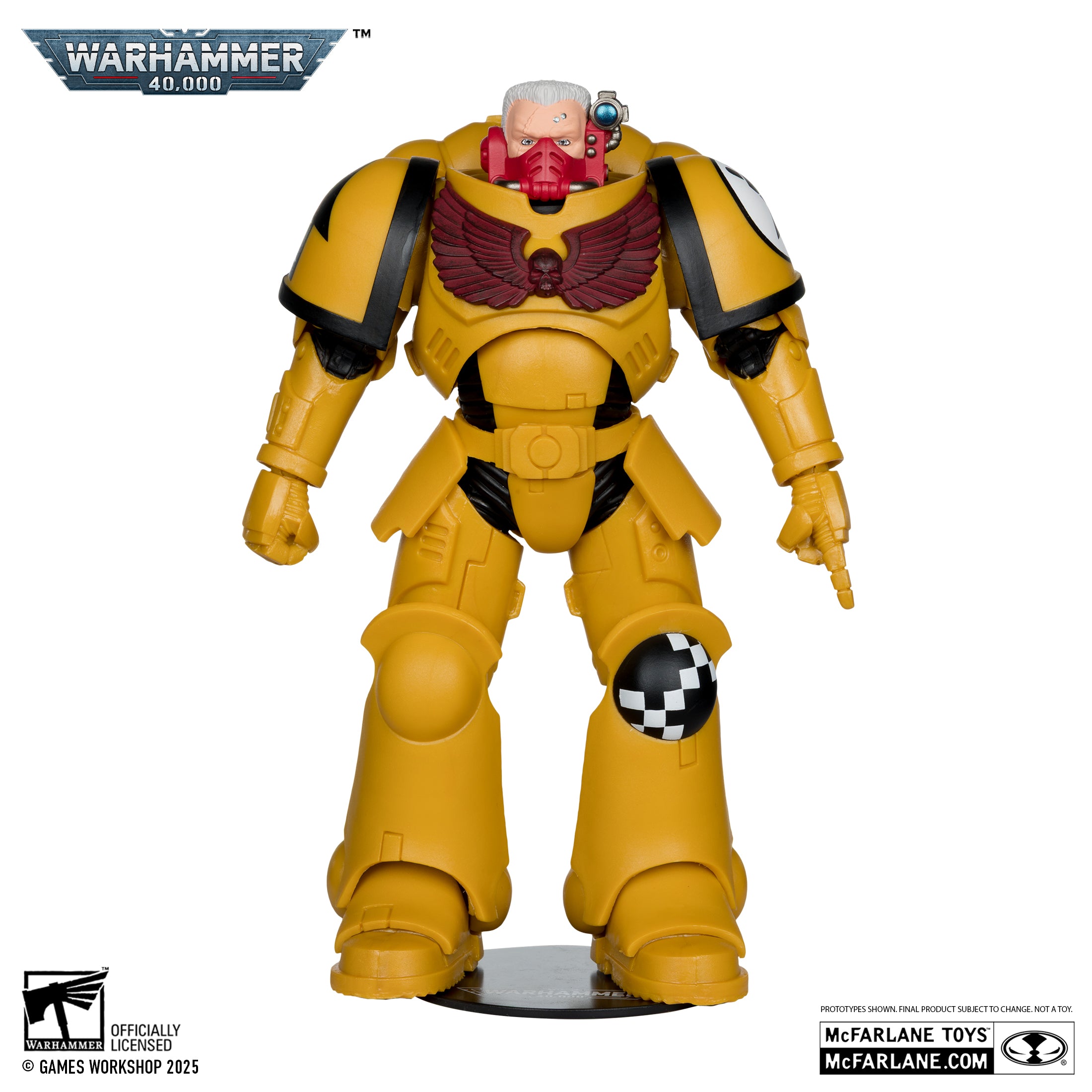 McFarlane Warhammer 40,000: Intercessor Sergeant (Imperial Fist) Gold Label Figure Action Figure