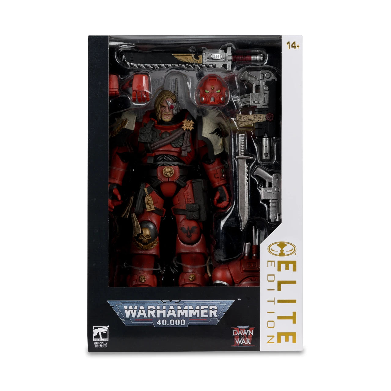 McFarlane Elite Edition - Captain Cyrus – Warhammer 40,000: Dawn of War 4 (Phobos Armor) Action Figure