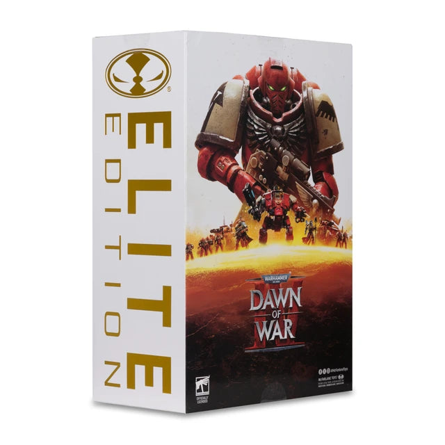 McFarlane Elite Edition - Captain Cyrus – Warhammer 40,000: Dawn of War 4 (Phobos Armor) Action Figure