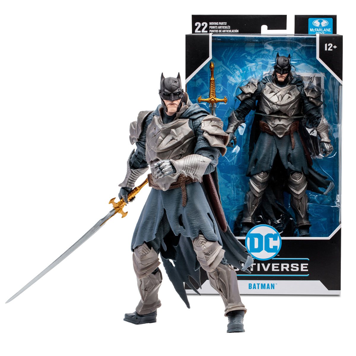 Mcfarlane DC Multiverse: Dark Knights of Steel - Batman Action Figure